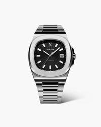 Silver/Black