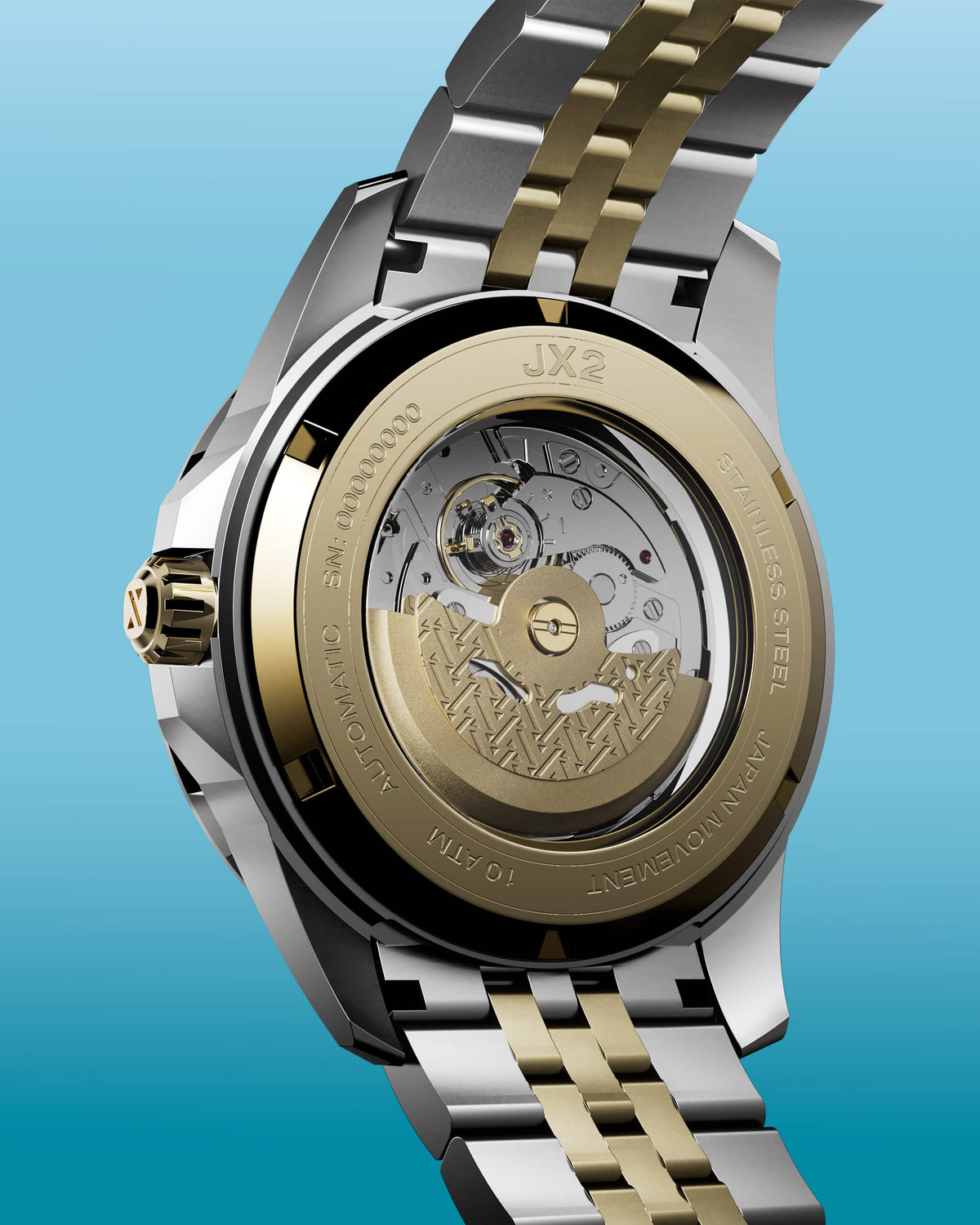 JX2 Dive Automatic GMT Watch