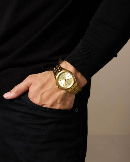 JX3 Watch + Cuban Link Chain 8mm