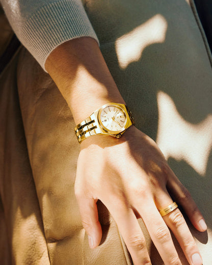 JX3 Watch + Cuban Link Chain 8mm