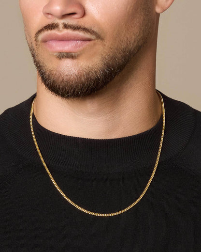 LUXX Cuban Link Chain 3mm