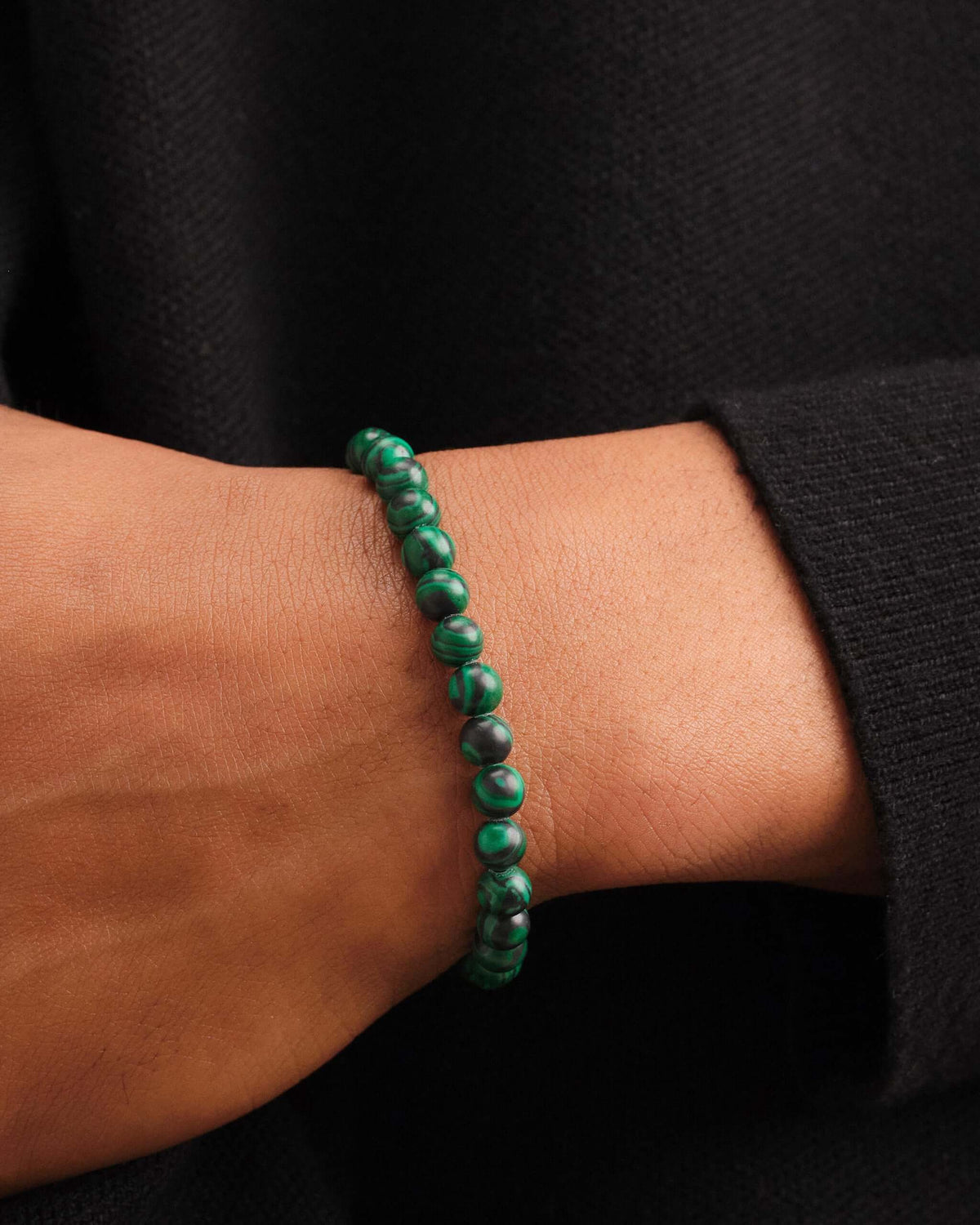 Malachite Beaded Bracelet