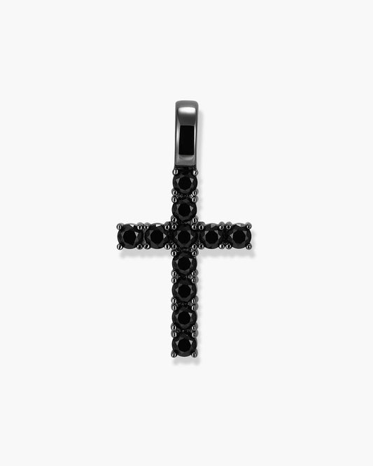Micro Studded Cross Pendant