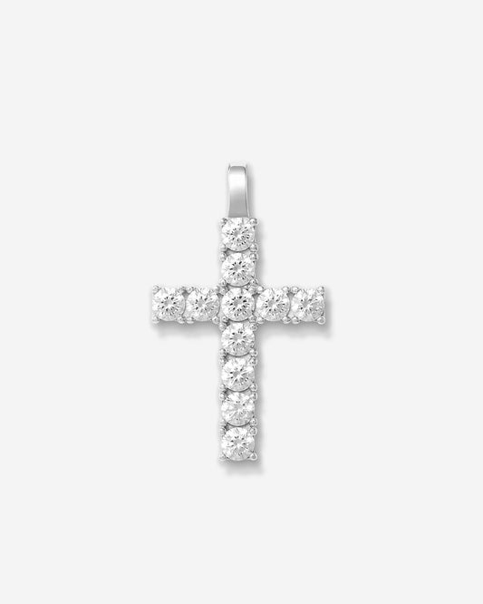 Micro Studded Cross Pendant