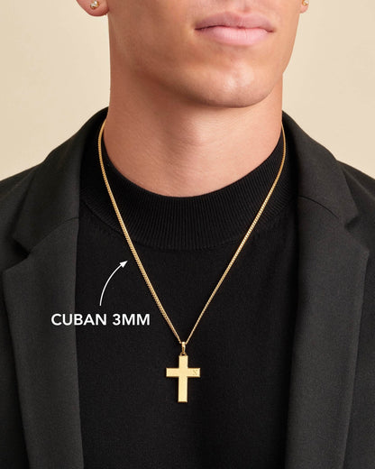 Mosaic Cross Pendant