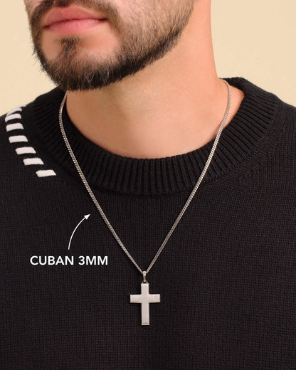Mosaic Cross Pendant