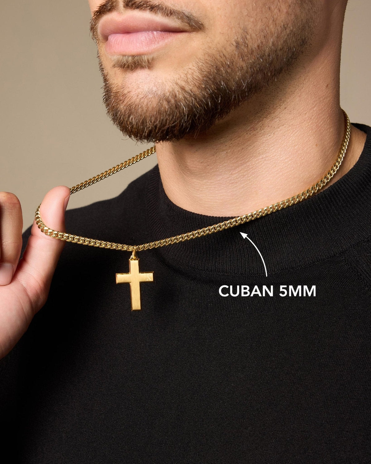 Mosaic Cross Pendant