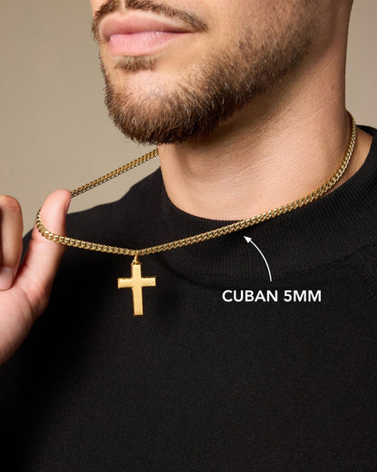 Mosaic Cross Pendant