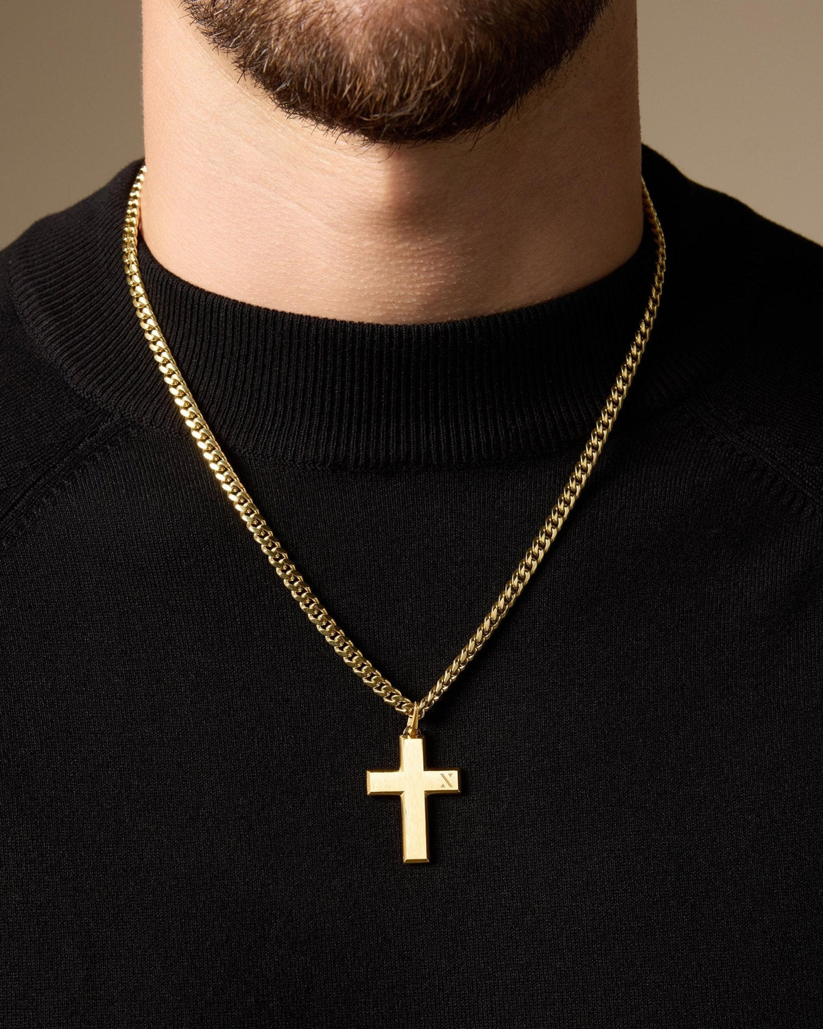 Mosaic Cross Pendant