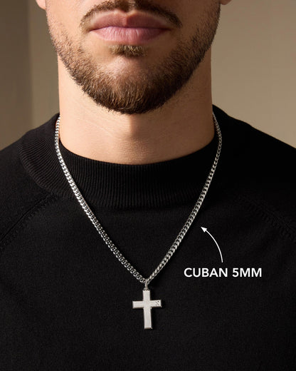 Mosaic Cross Pendant