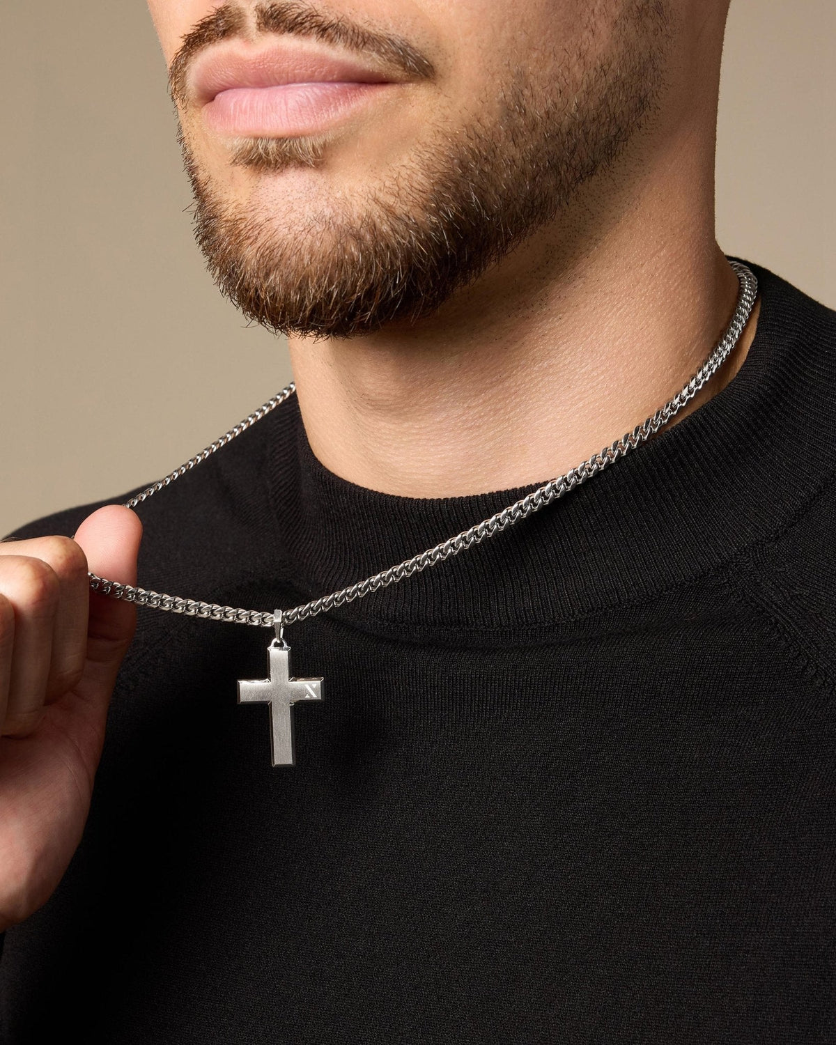 Mosaic Cross Pendant