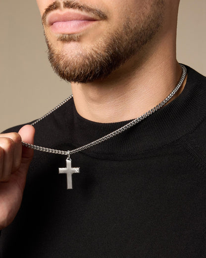 Mosaic Cross Pendant