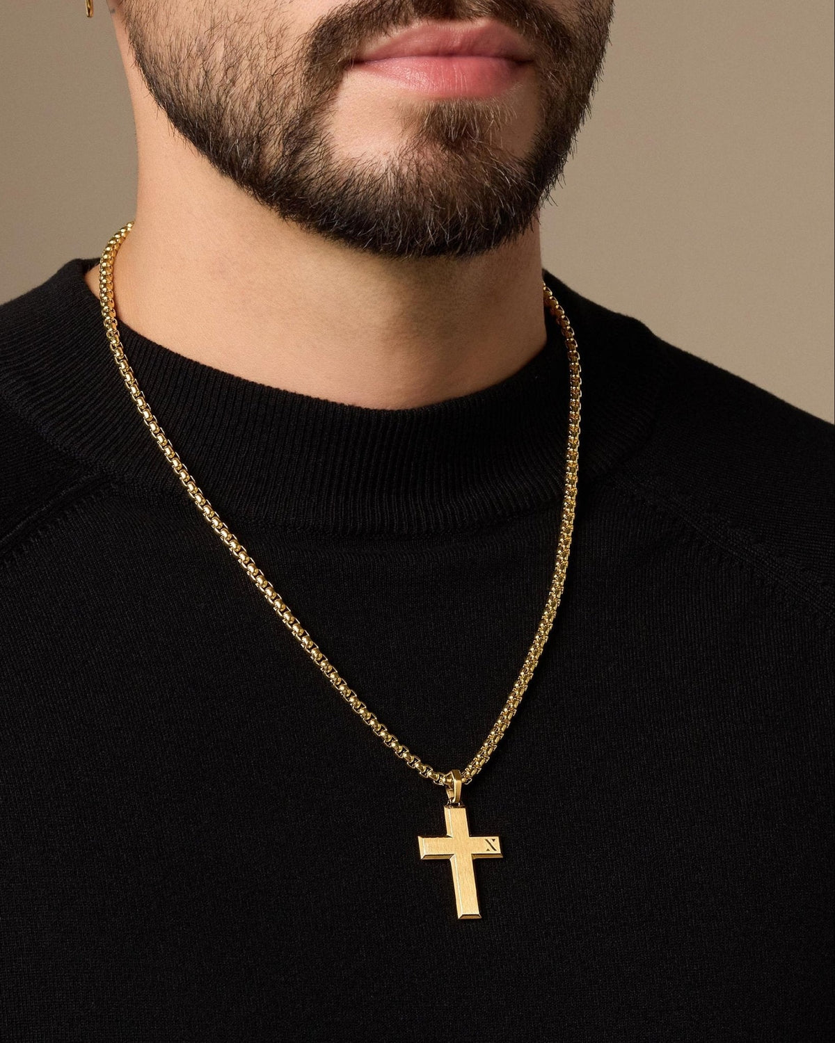 Mosaic Cross Pendant