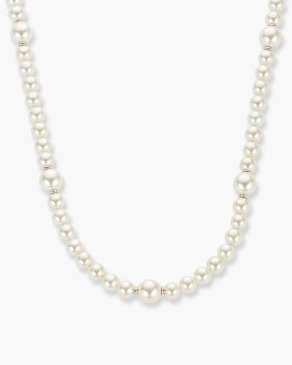 Women’s Offset Pearl Necklace