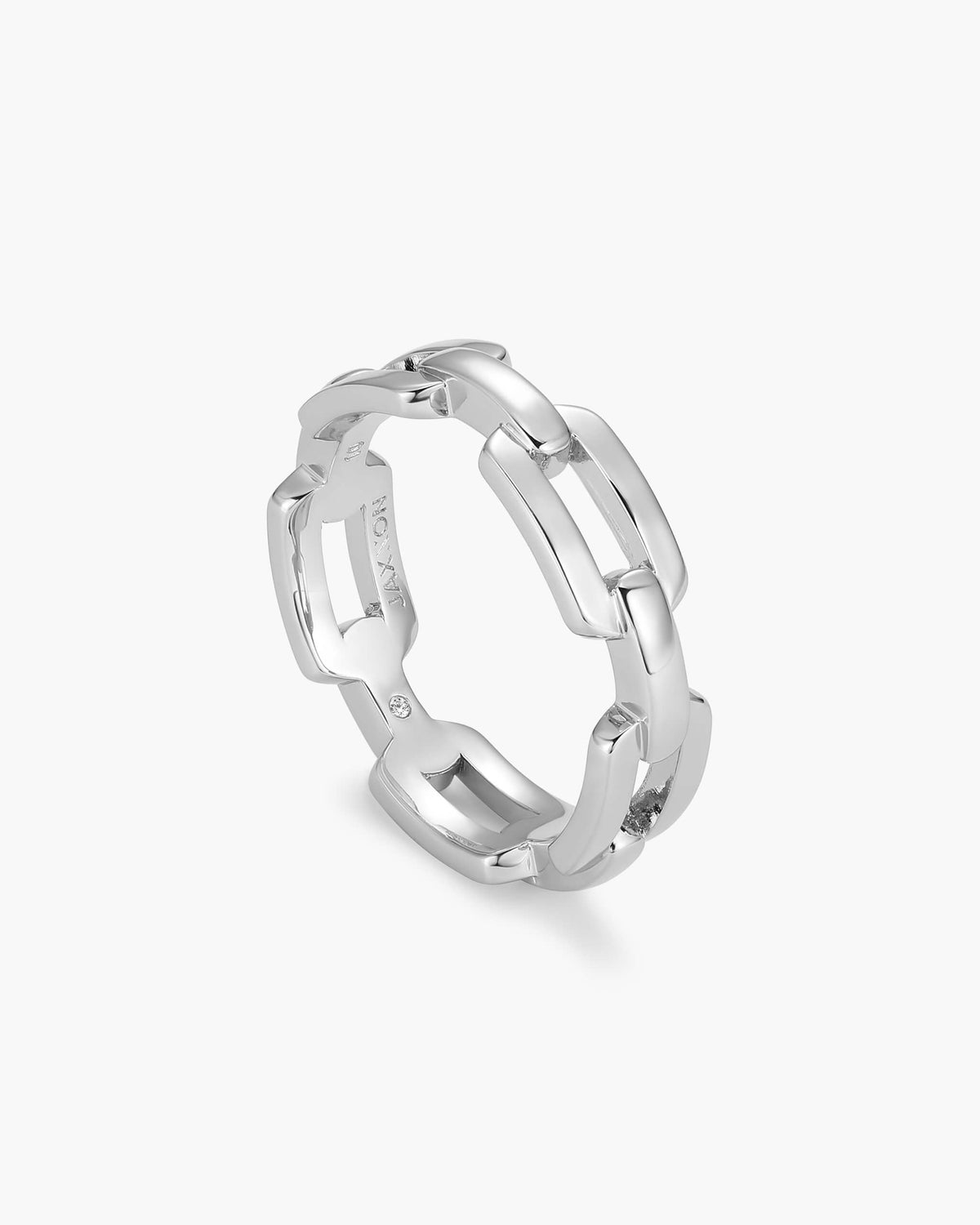 Paperclip Ring Silver