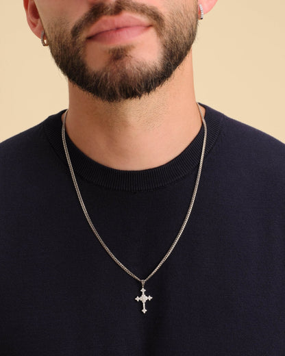 Pavé Cross Pendant