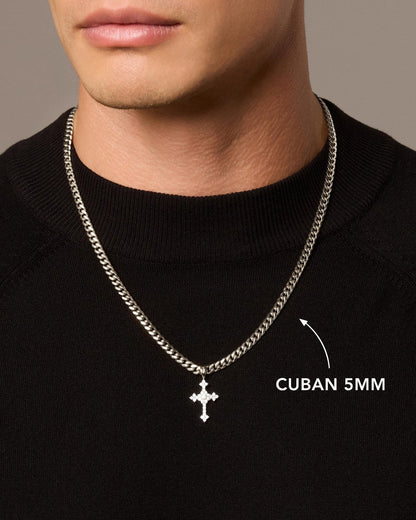 Pavé Cross Pendant