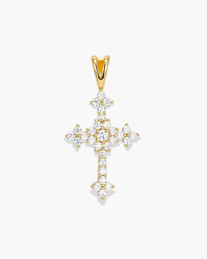 Women's Pavé Cross Pendant