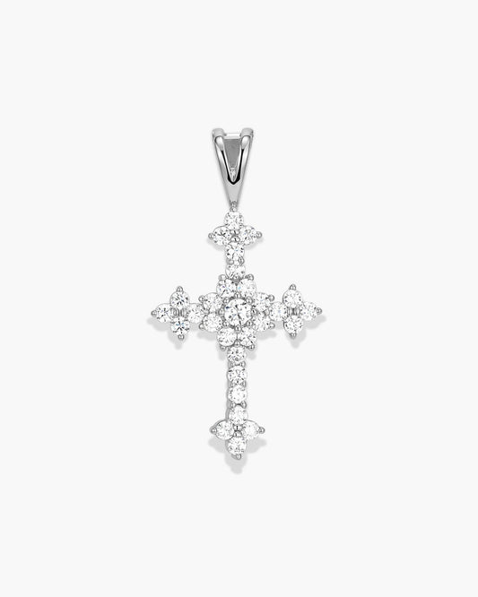 Women's Pavé Cross Pendant