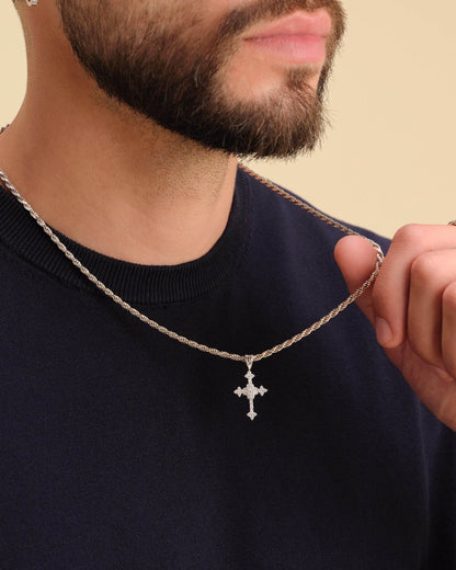 Pavé Cross Pendant