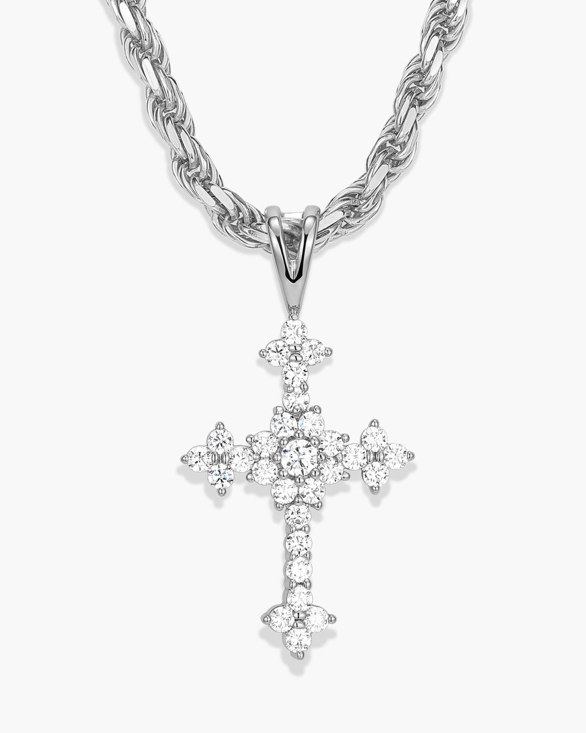 Pavé Cross Pendant