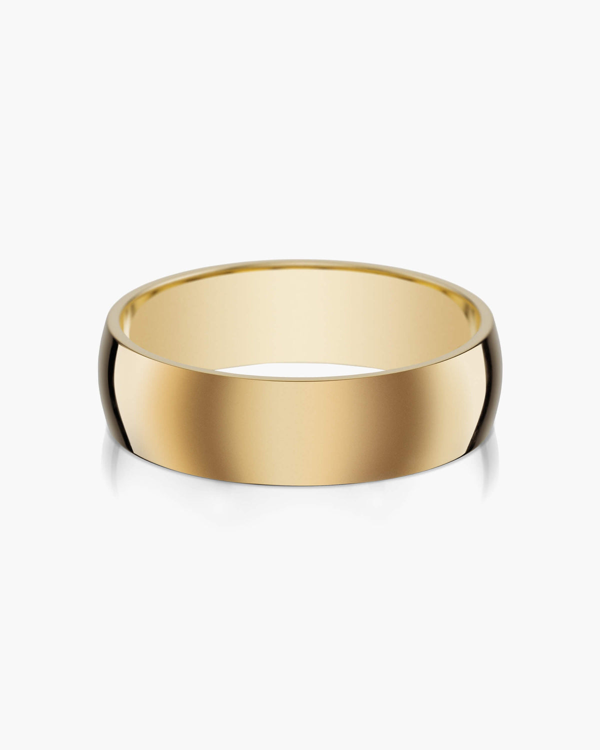 Rounded Comfort Fit Band 7mm