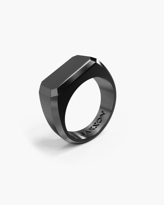 Signet Ring Black