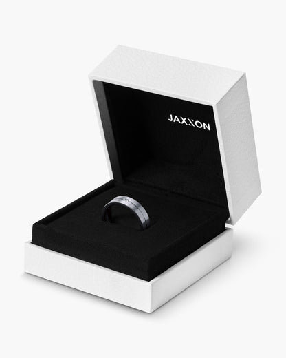 Single Stone Comfort Fit Band 7mm