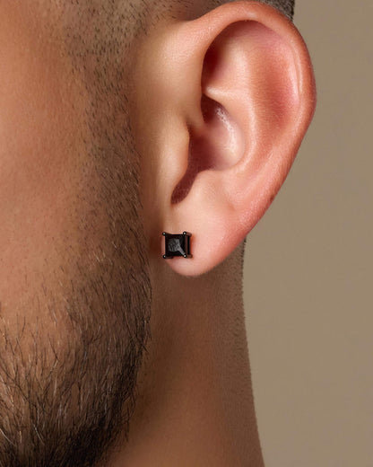 Square Stud Earrings 5mm
