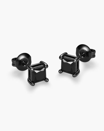 Square Stud Earrings 5mm