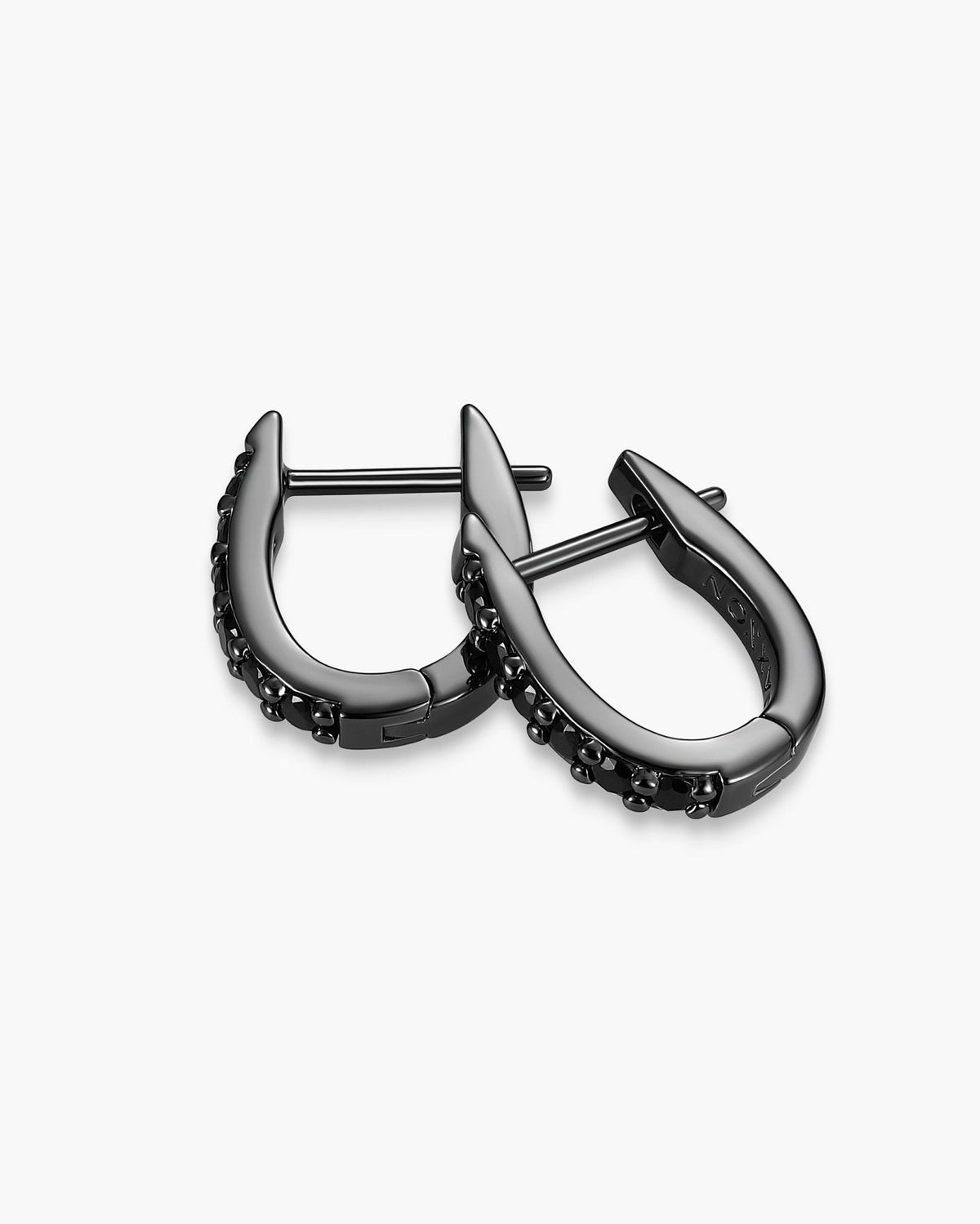 Studded Huggie Earrings