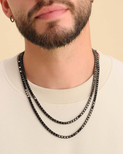 Tennis Chain Stack Round Cut