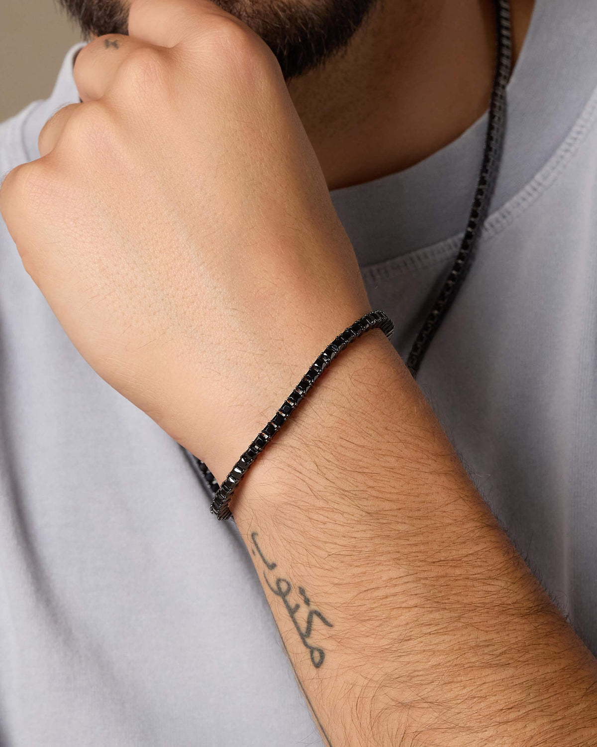 Tennis Bracelet Square Cut