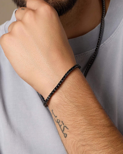 Tennis Bracelet Square Cut