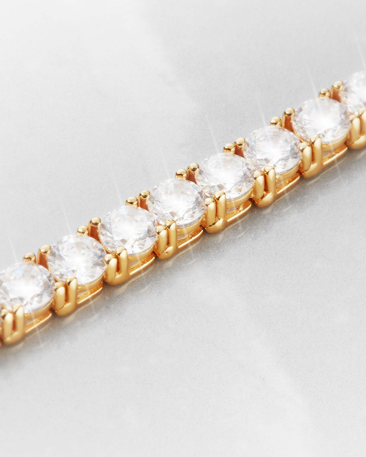 Women's Tennis Bracelet Round Cut 3mm