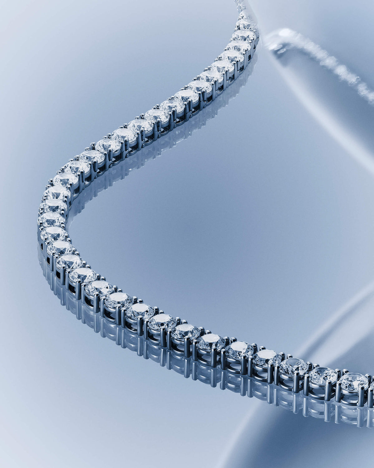 Women's Cuban + Tennis Chain Stack 5mm + 3mm
