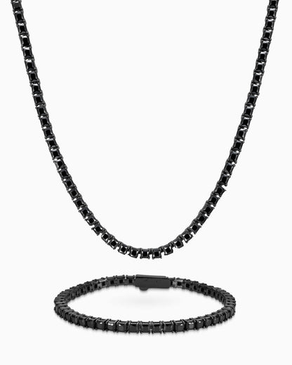 Tennis Set Square Cut