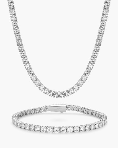 Tennis Set Round Cut