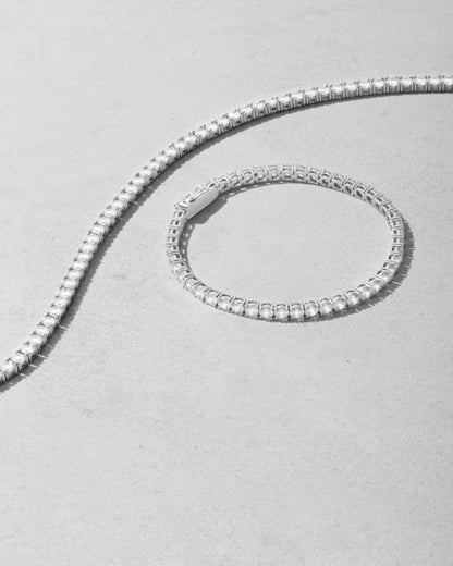 Tennis Set Round Cut