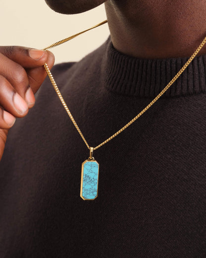 Turquoise Beverly Pendant