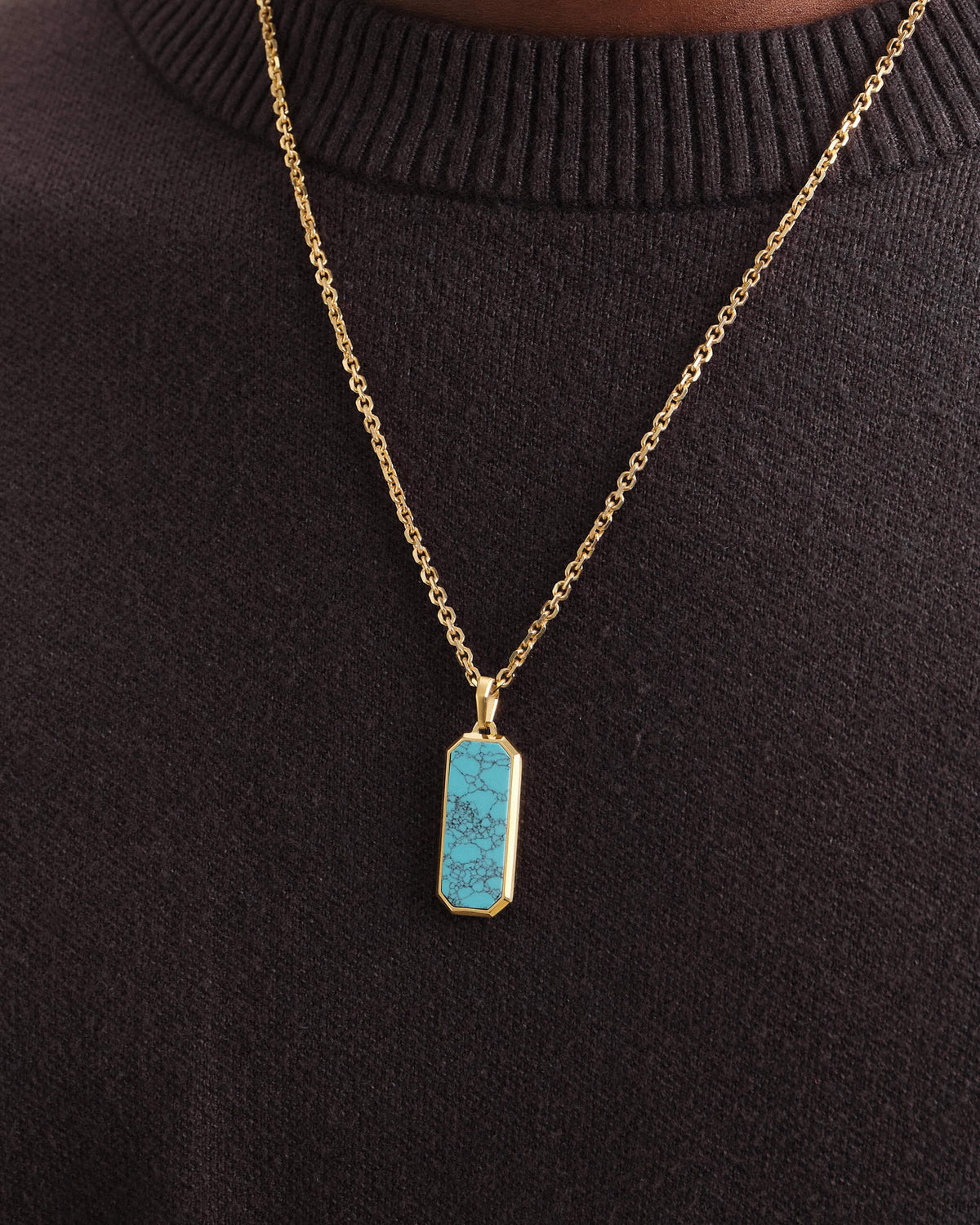 Turquoise Beverly Pendant