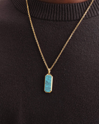 Turquoise Beverly Pendant