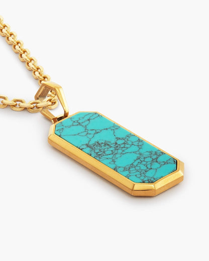 Turquoise Beverly Pendant