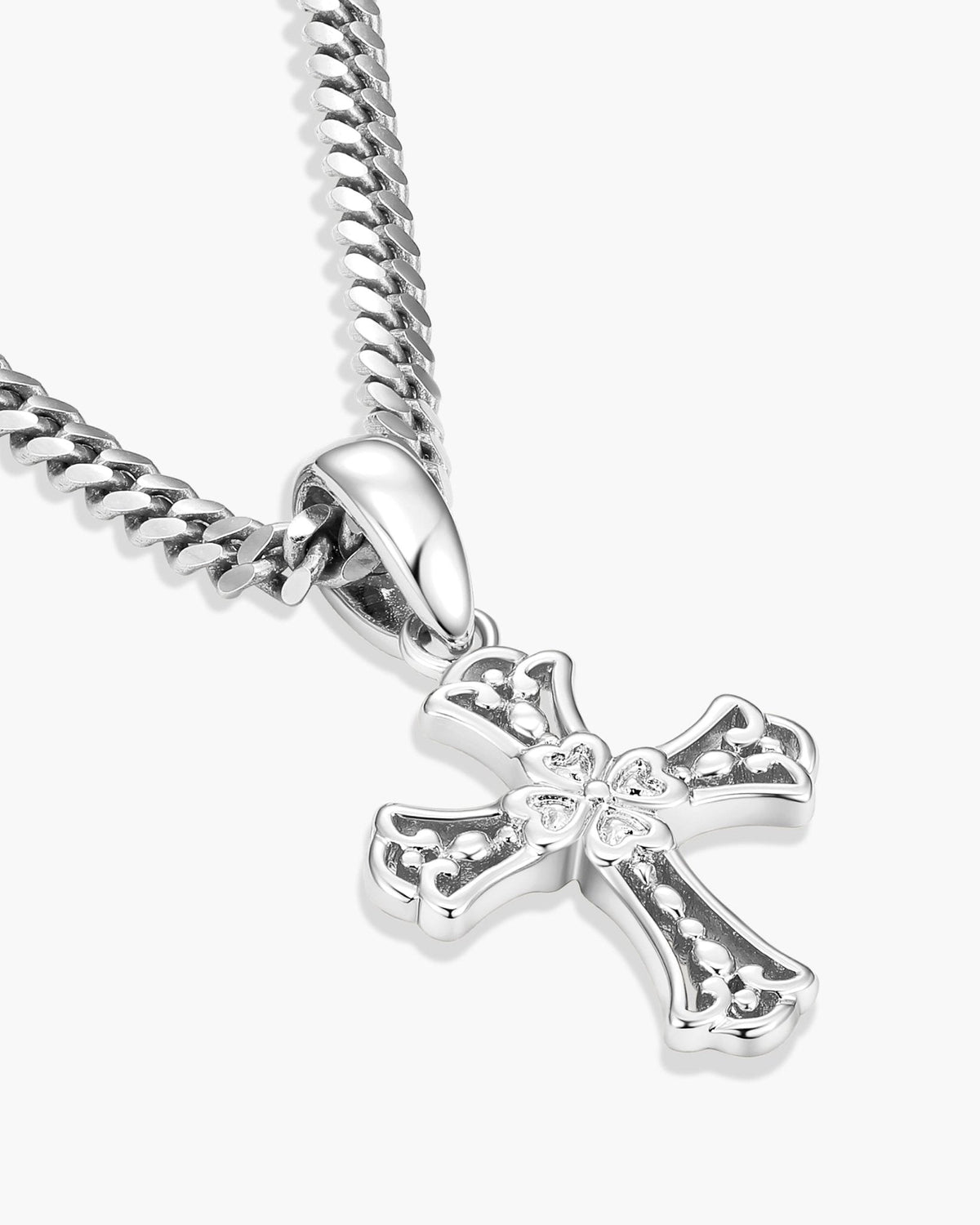 Women's Vintage Cross Pendant