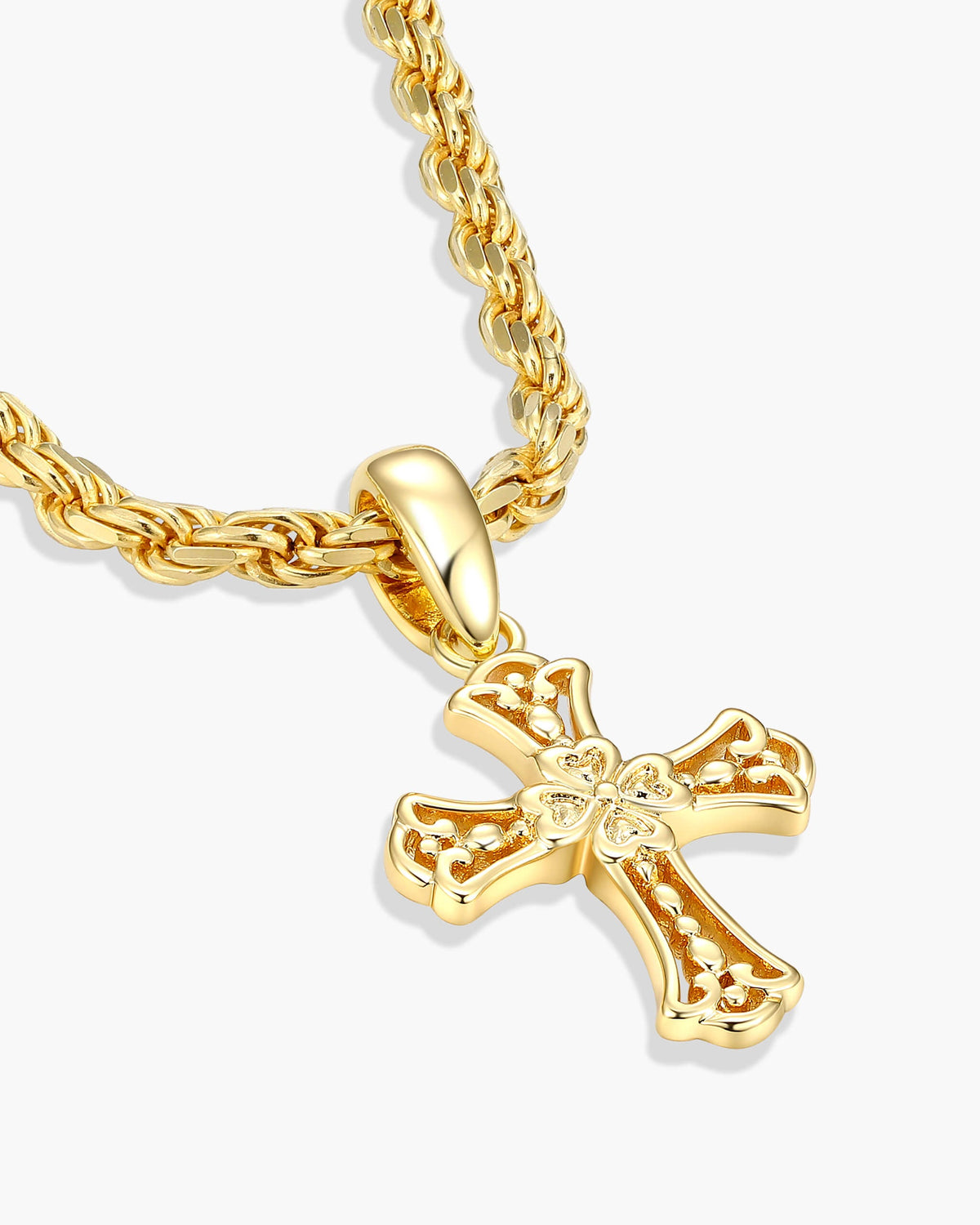 Women's Vintage Cross Pendant