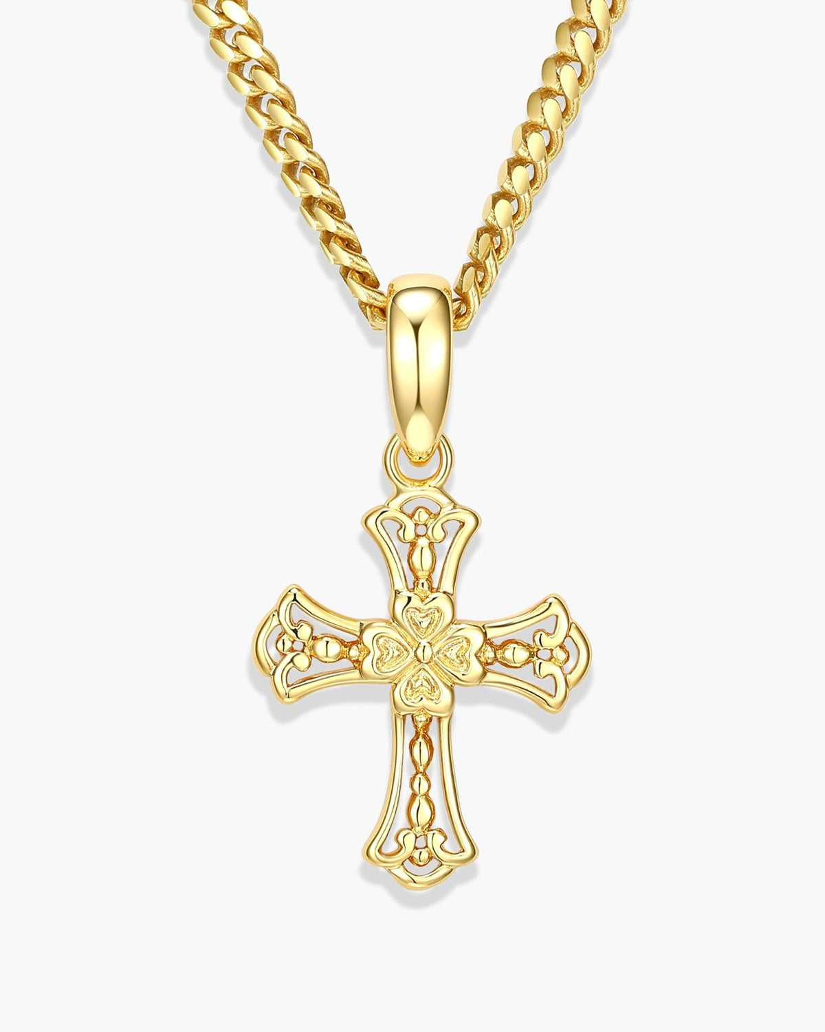 Women's Vintage Cross Pendant