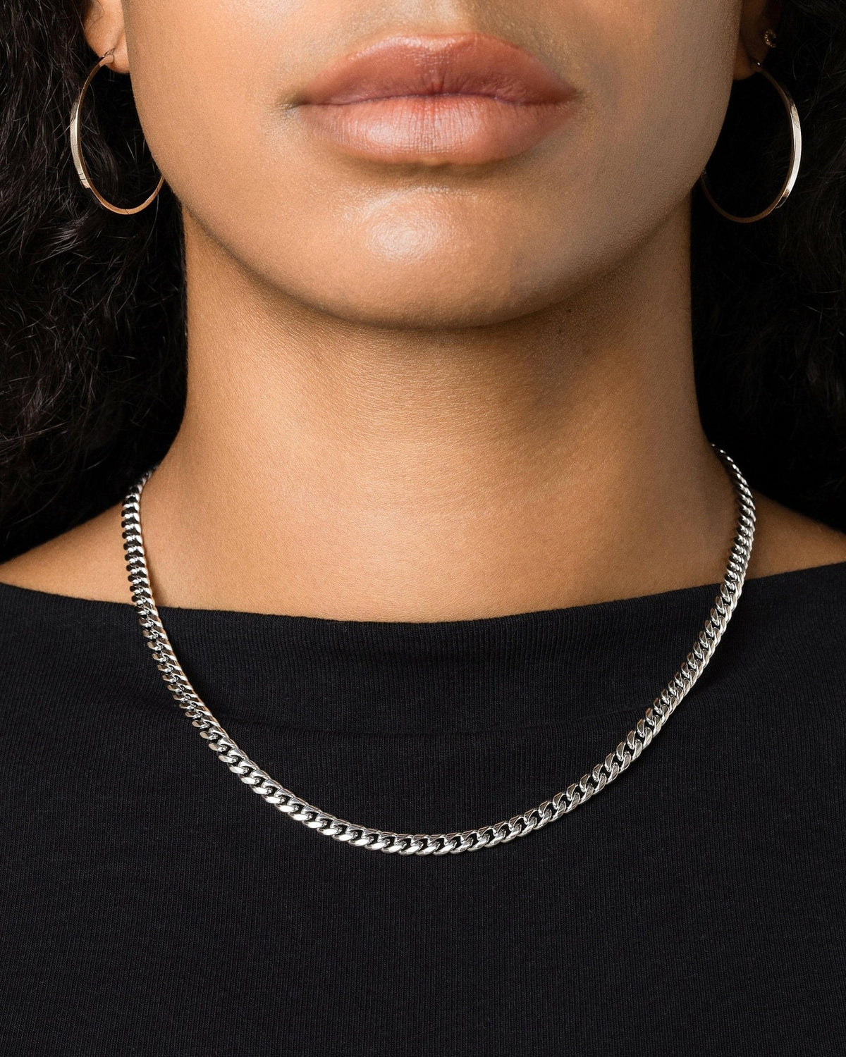 Women's Cuban Link Chain 5mm