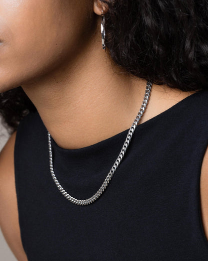 Women's Cuban Link Chain 5mm
