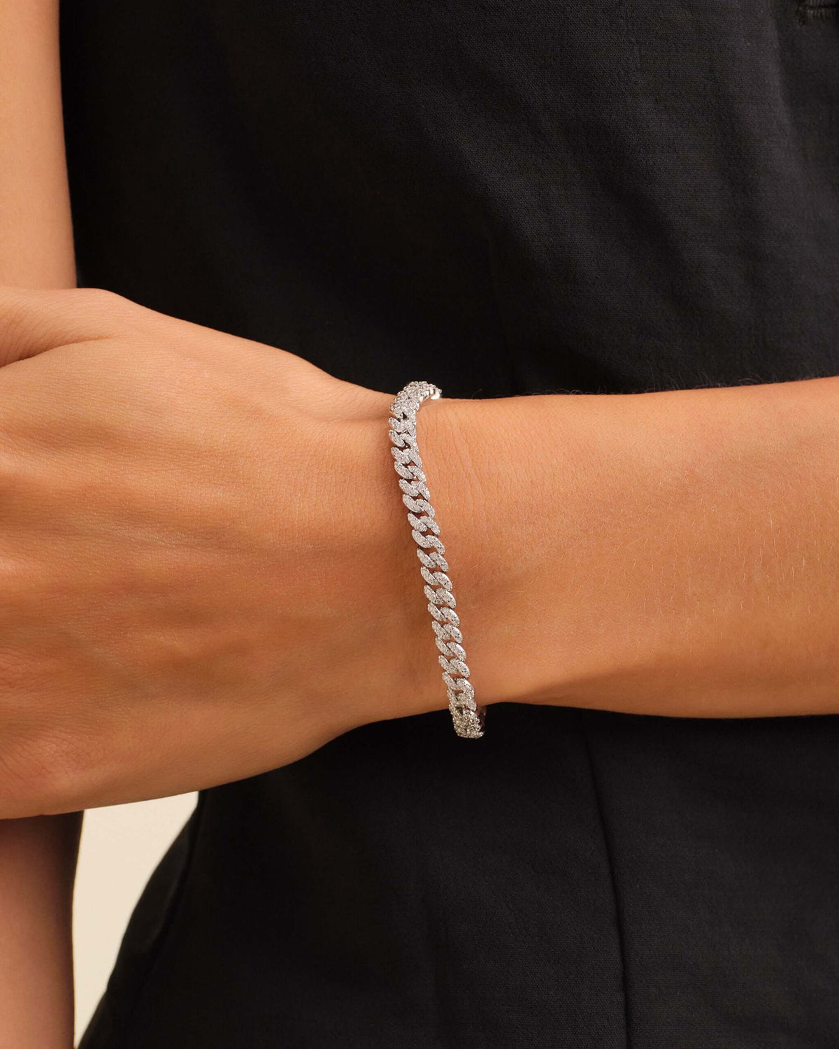 Women's Iced Out Cuban Set 5mm