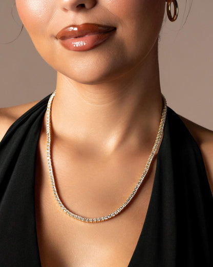 Women's Tennis Chain Square Cut 3mm